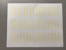 Load image into Gallery viewer, Page of Thermometer-Shaped Devices (48 devices per page)